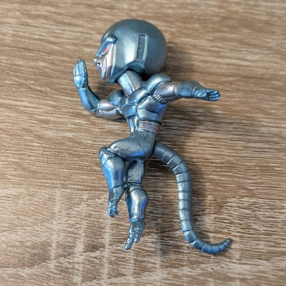 Bandai Namco Other - Bandai Dragon Ball Z Metal Cooler Mini Figure Silver Metallic Toy 3" Figure Only